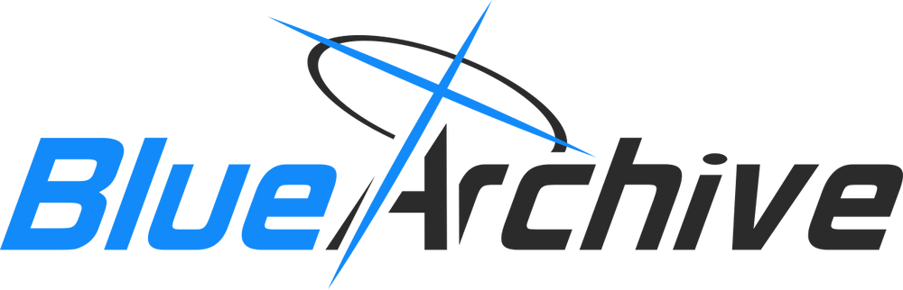 Blue Archive English logo key art (1280x410 landscape)