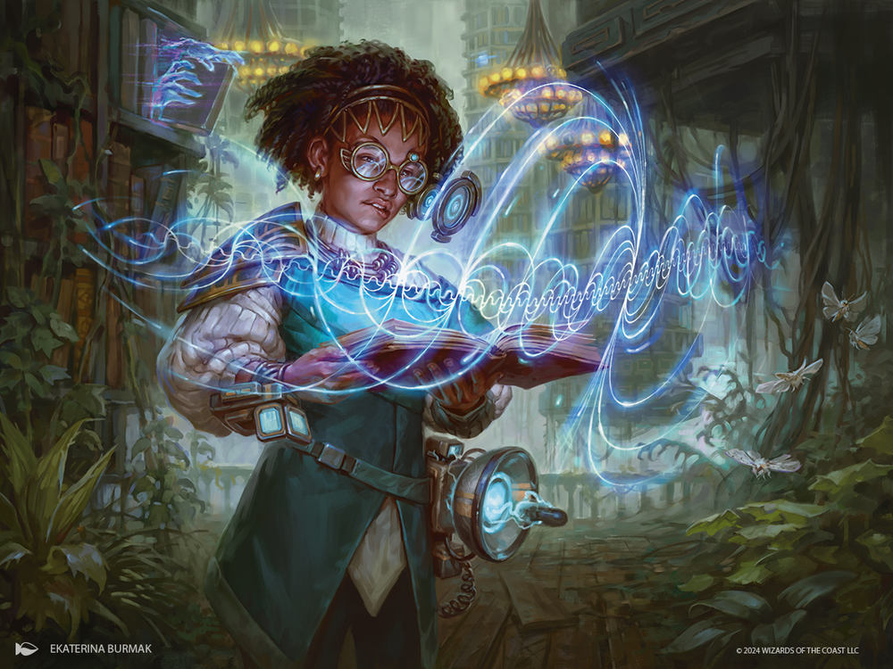 Best MTG Sets of 2024 - Duskmourn House of Horror key art