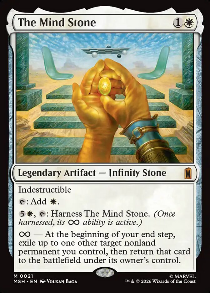MTG Marvel Super Heroes Spoilers - The Mind Stone