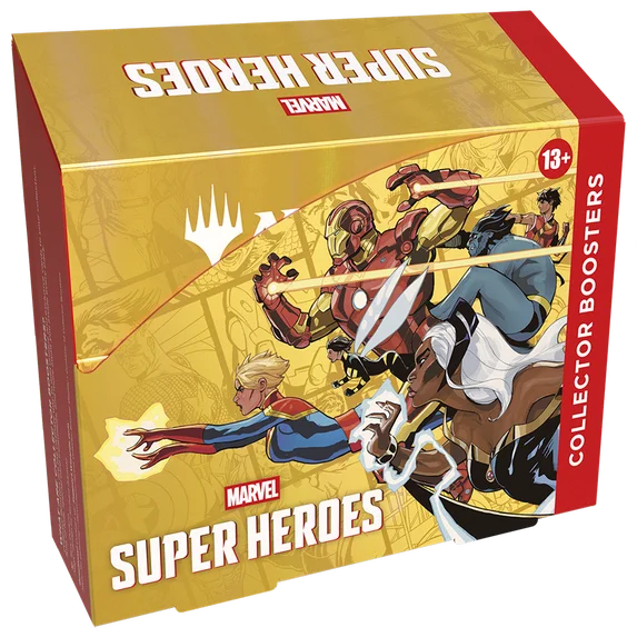 Magic: The Gathering Marvel Super Heroes Collector Booster Box - view 3