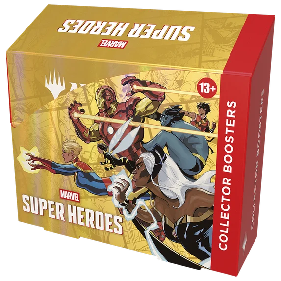 Magic: The Gathering Marvel Super Heroes Collector Booster Box - view 2