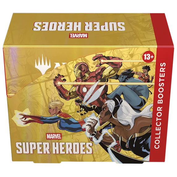 Magic: The Gathering Marvel Super Heroes Collector Booster Box - sealed product