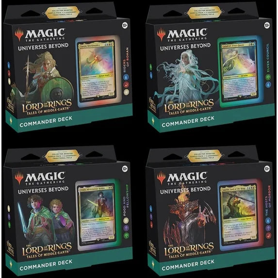 Magic: The Gathering The Lord of the Rings Commander Decks - Set of 4 - view 2