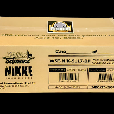 Weiss Schwarz English Goddess of Victory - Nikke Booster Box Case