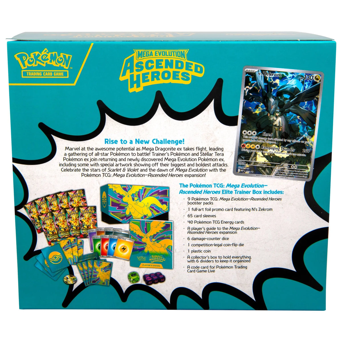 Pokemon TCG: Mega Evolution Ascended Heroes Elite Trainer Box - image 2