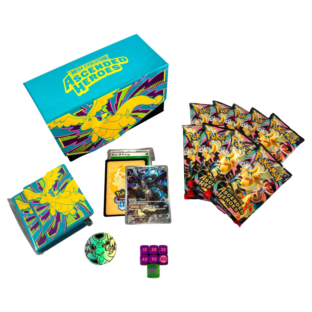 Pokemon TCG: Mega Evolution Ascended Heroes Elite Trainer Box - image 3