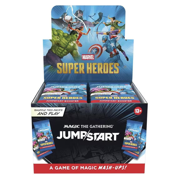 Magic: The Gathering Marvel Super Heroes Jumpstart Booster Box - view 2