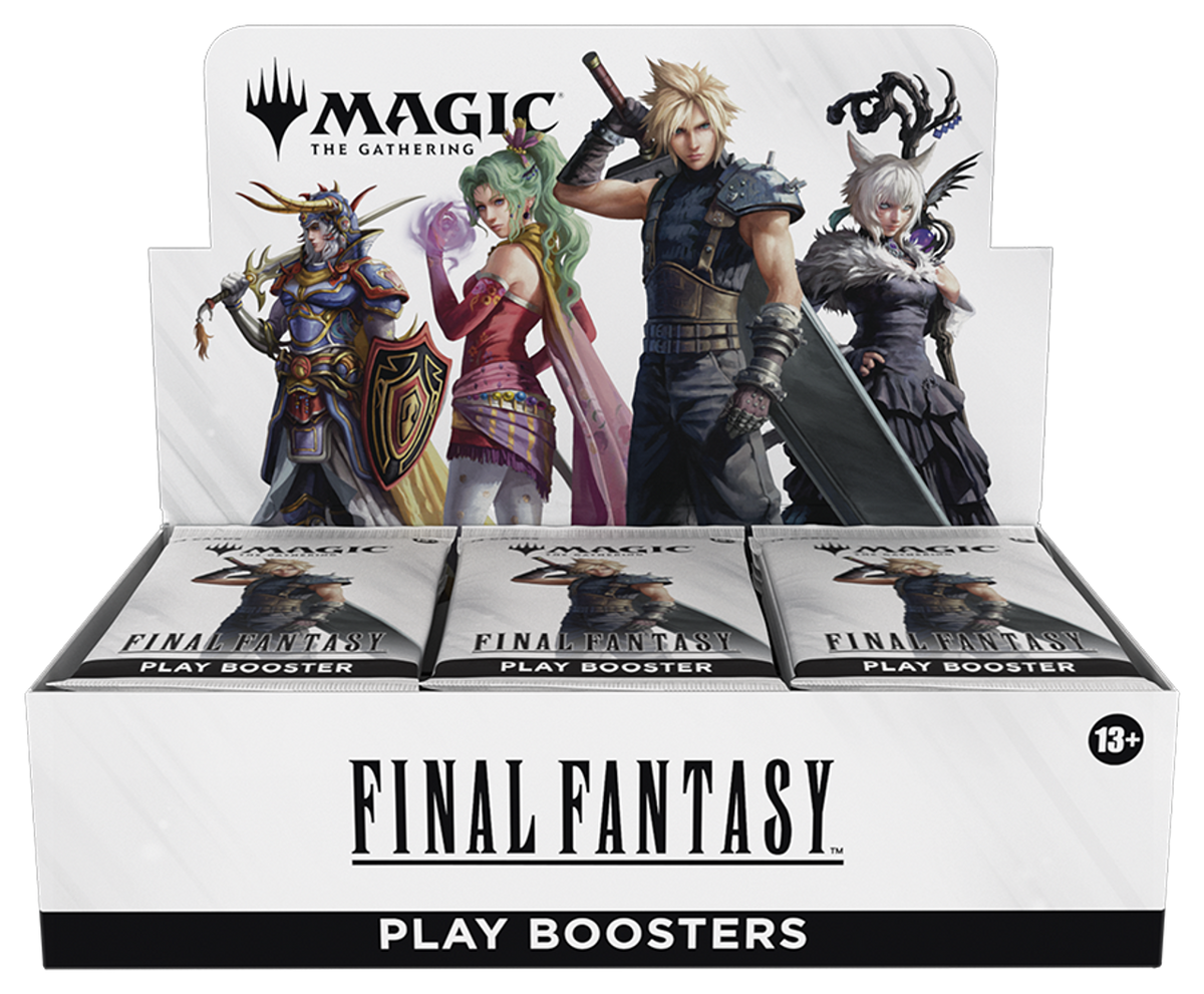 Magic: The Gathering Final Fantasy Play Booster Box - sealed product front view