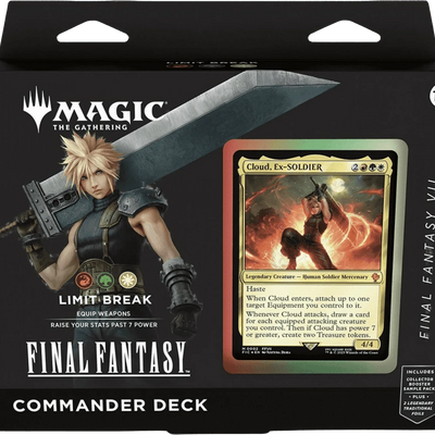 Magic The Gathering Final Fantasy Vii Commander Deck Cloud Limit Break - sealed product