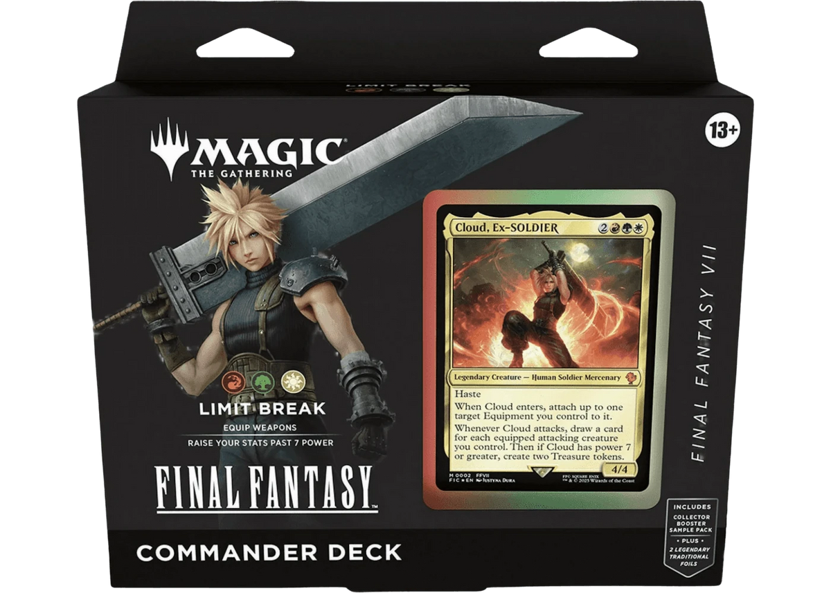 Magic The Gathering Final Fantasy Vii Commander Deck Cloud Limit Break - sealed product