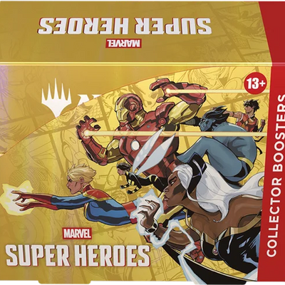 Magic: The Gathering Marvel Super Heroes Collector Booster Box - sealed product