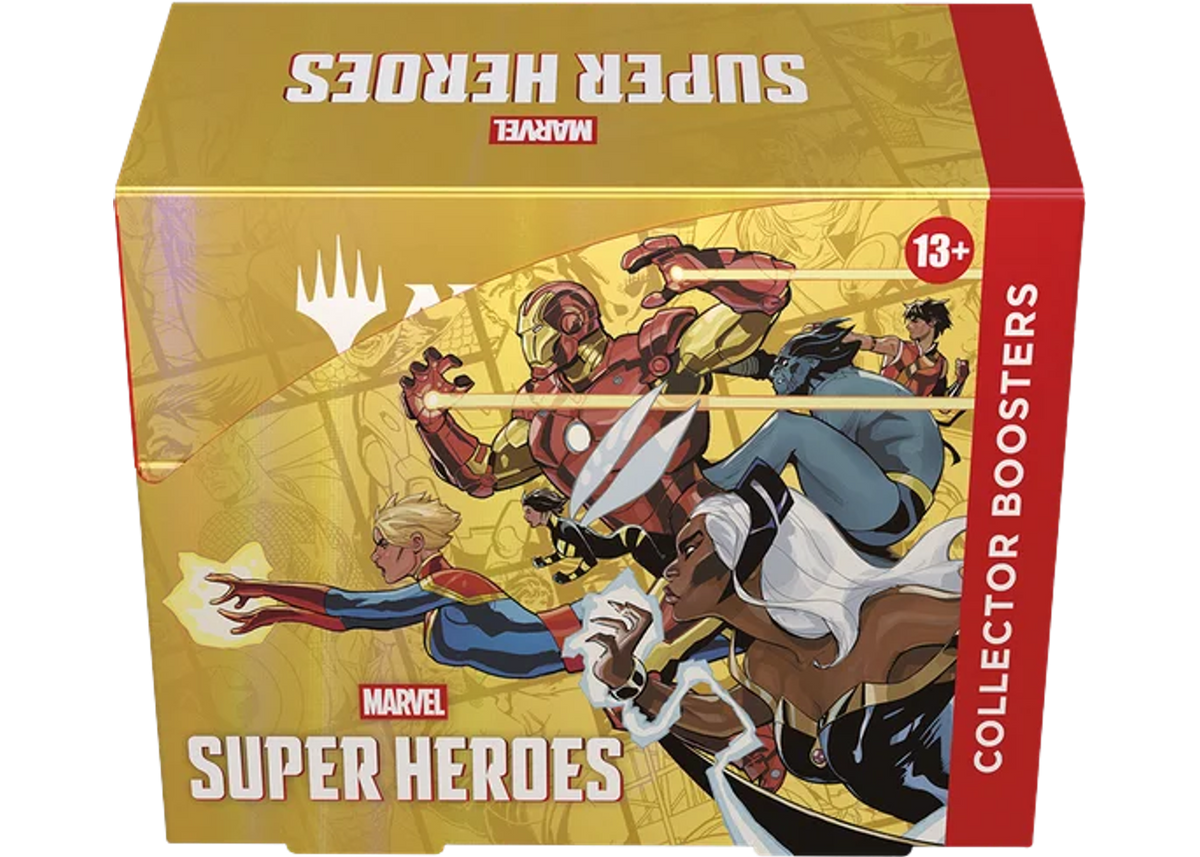 Magic: The Gathering Marvel Super Heroes Collector Booster Box - sealed product
