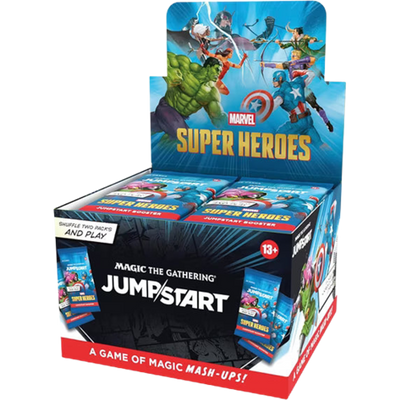 Magic: The Gathering Marvel Super Heroes Jumpstart Booster Box - sealed product