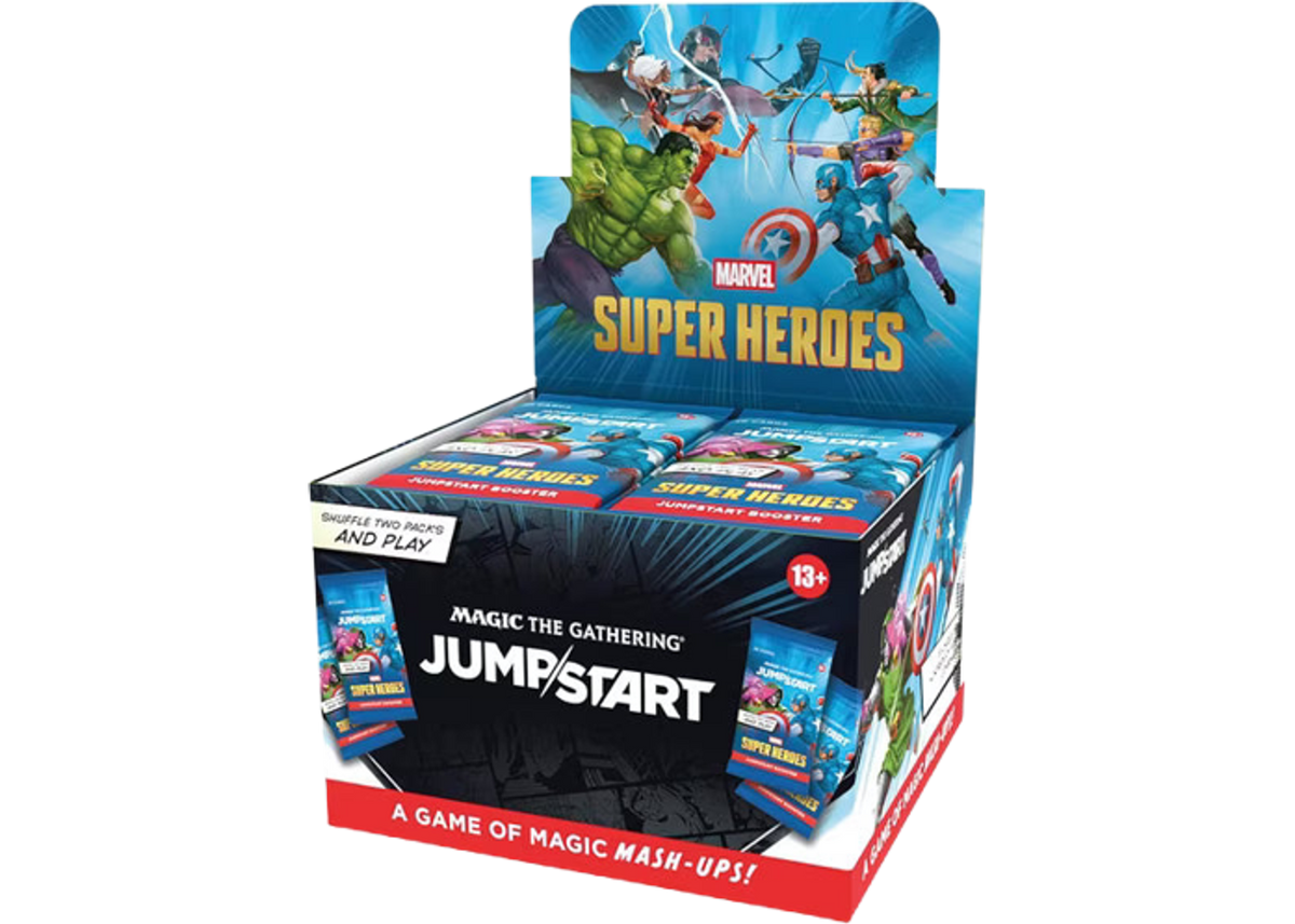 Magic: The Gathering Marvel Super Heroes Jumpstart Booster Box - sealed product
