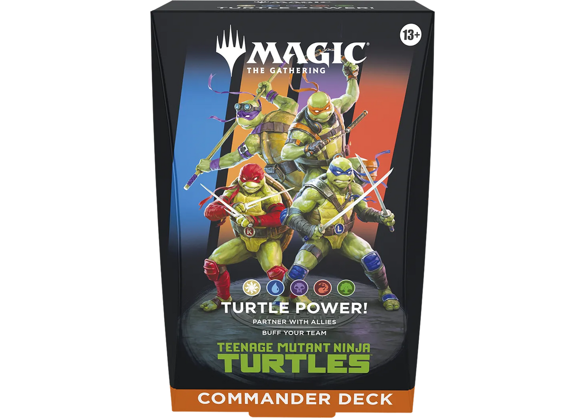 Magic: The Gathering Teenage Mutant Ninja Turtles Commander Deck Turtle Power - sealed product