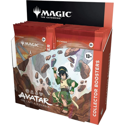 Magic The Gathering Universes Beyond Avatar The Last Airbender Collector Booster Box - sealed product