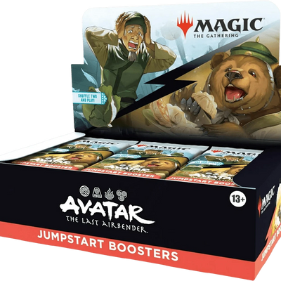 Magic The Gathering Universes Beyond Avatar The Last Airbender Jumpstart Booster Box - sealed product