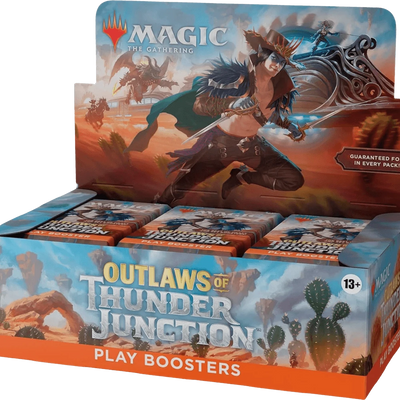 Outlaws Of Thunder Junction Play Booster Box Mtg Magic The Gathering - sealed product