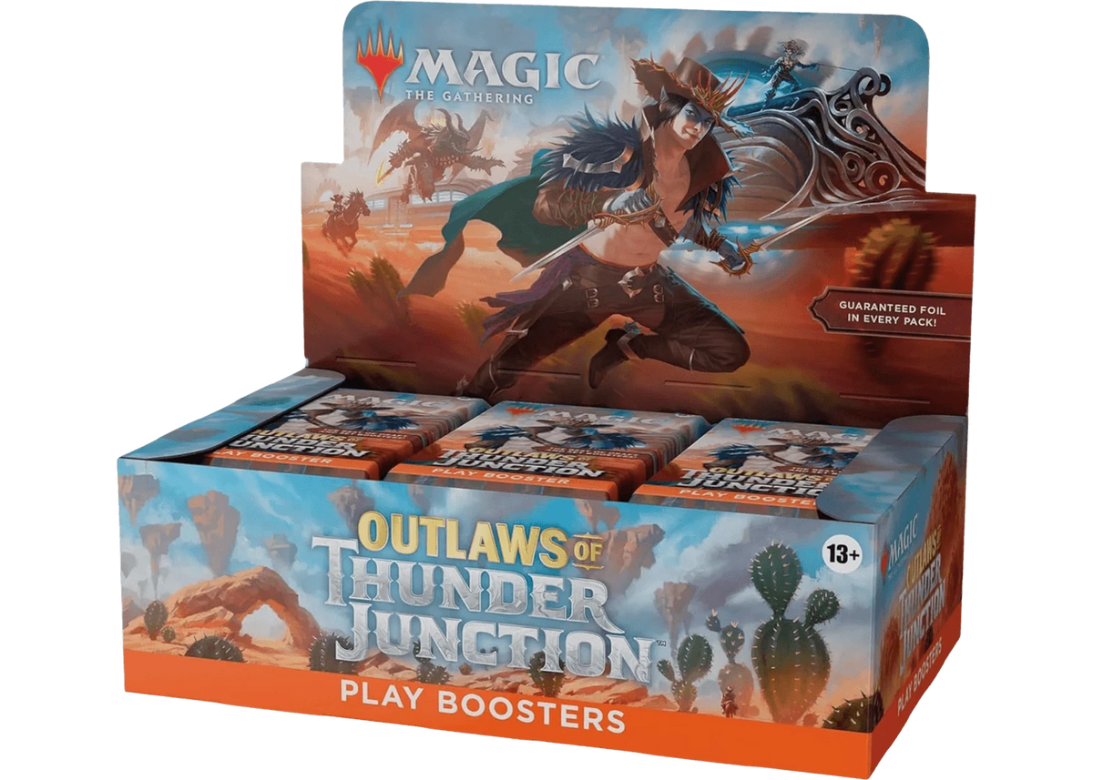 Outlaws Of Thunder Junction Play Booster Box Mtg Magic The Gathering - sealed product