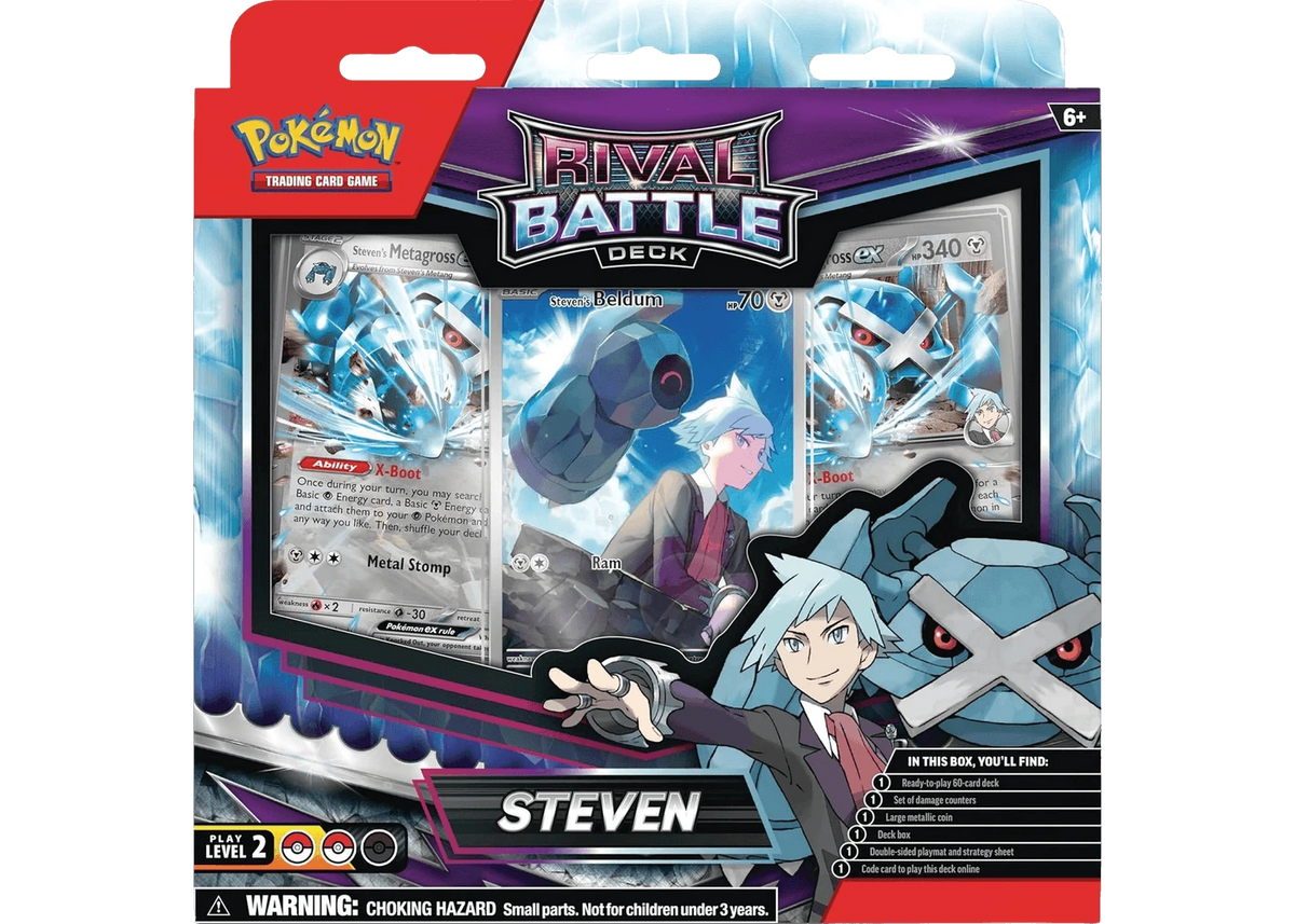 Pokemon Rival Battle Deck Steven - sealed product