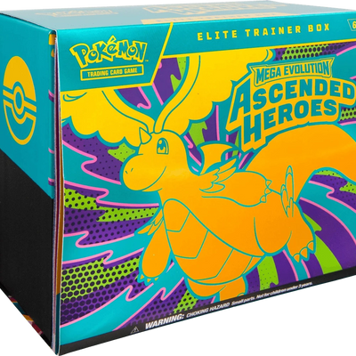 Pokemon Tcg Mega Evolution Ascended Heroes Elite Trainer Box - sealed product
